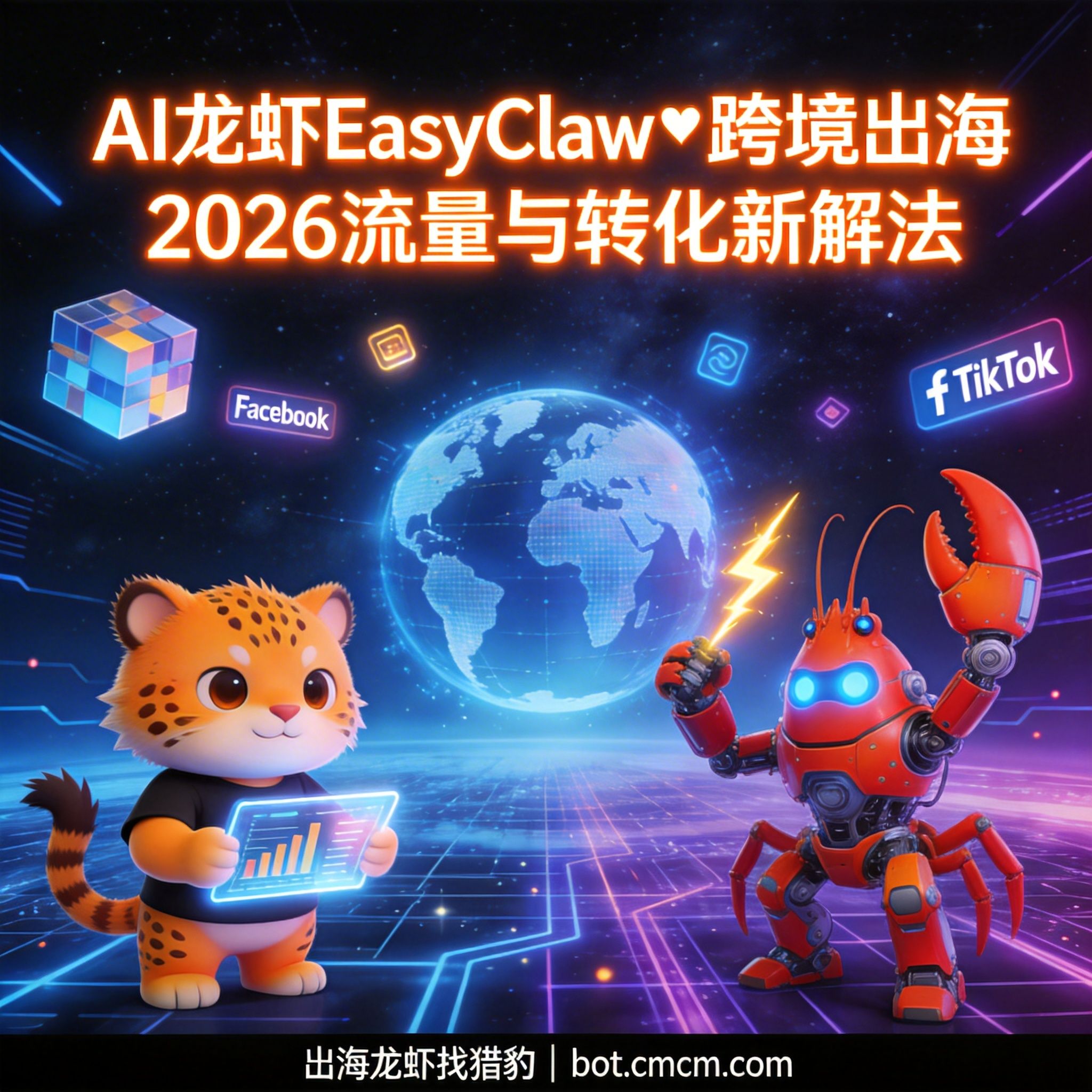 猎豹出海携顶流龙虾EasyClaw重磅登陆福州跨交会！出海skill拉满，一句话搞定全球生意 | 活动预告
