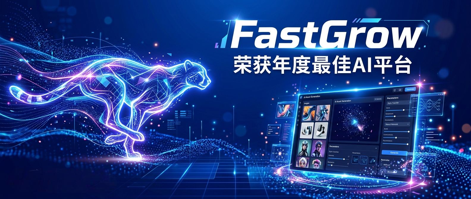 实力见证！猎豹出海FastGrow荣获第17届金鼠标"年度最佳AI平台"：让出海素材生产进入自动化时代