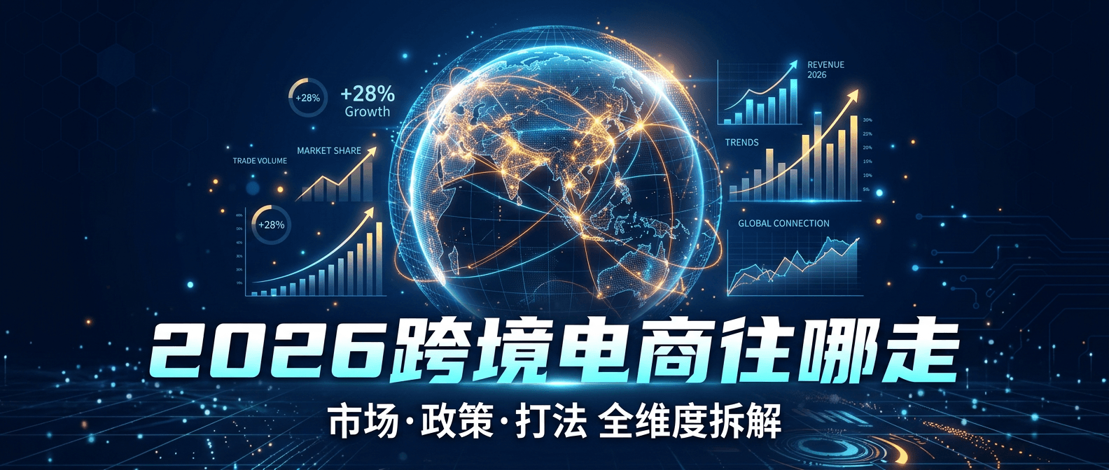Meta最新报告|2026跨境电商趋势全拆解,市场、政策、打法一篇讲透