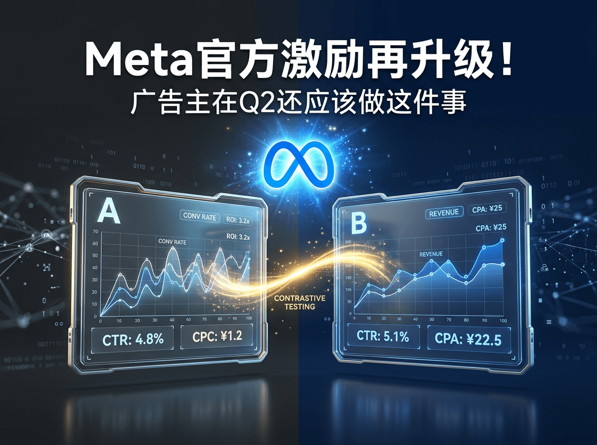 Meta 官方激励再升级！广告主在Q2还应该做这件事...